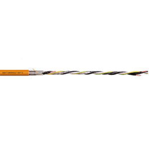 Igus CF27-25-05-04-D (14awg-4C+20awg-4C) Stranded Bare Copper Shielded TC Braid PUR 1000V Chainflex® CF27.D Servo Cable