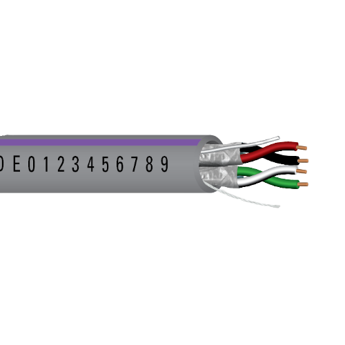 Security Strand BC Individually Shielded Al Mylar CMR PVC Access Control Cable