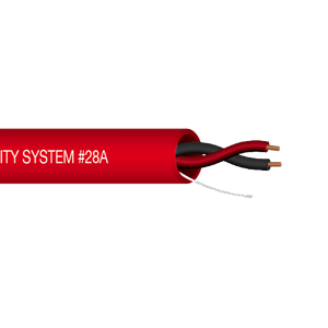 14 AWG 2C Solid Bare Copper Unshielded Riser FPLR LSZH Fire Alarm Circuit Integrity Cable