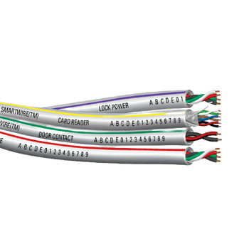 18/4 + 22/3P + 22/2 + 22/4 Strand BC Shield Al Mylar CMP Low-Smoke PVC Security Access Control Composite Cable