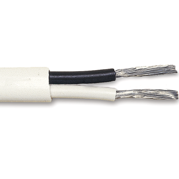 Waytek MC16-2 16 Gauge 2C Stranded Tinned Copper Unshielded White PVC 600V Marine Cable