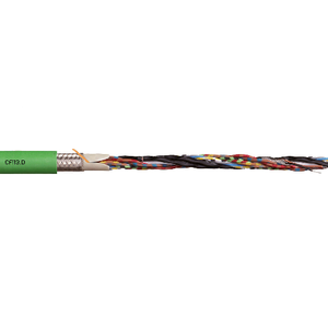 Igus CF113-040-D (26awg-14C+22awg-2C+16awg-2C) Stranded BC Shield TC Braid PUR 300V Chainflex® CF113-D Servo Motor Feedback Cable