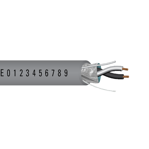 Temperature Strand Bare Copper Riser Shielded Al Mylar PVC Control Cable