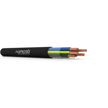 Sumflex 101300010580000 300 MCM 1C Bare Copper Unshielded PVC DV-K 0.6/1kV Flexible Cable