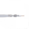 18 AWG 1C Solid BC Dual Shield Al Braid RG6/U Plenum Remguard CATV Broadcast Coaxial Cable