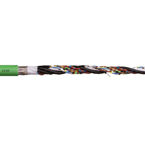 Igus CF211-018 (24awg-2P+20awg-2C) Stranded BC Shielded TC Braid PVC 50V Chainflex® CF211 Encoder/Feedback Cable