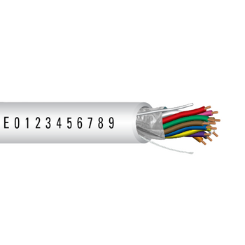 22 AWG 12C Strand Bare Copper Plenum Shielded Al Mylar Low-Smoke PVC Temperature Control Cable