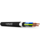 10 AWG 3C Bare Copper Unshielded PVC Sumflex® RVFV-K FB 0.6/1kV Eca CPR Metal Armored Cable