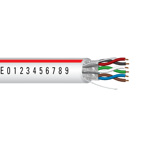 18 AWG 3P Strand BC Plenum Individually Shield Al Mylar Low-Smoke PVC Temperature Control Cable