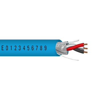 18 AWG 1T Strand Tinned Copper Plenum Shield Al Mylar Low-Smoke PVC Temperature Control Cable