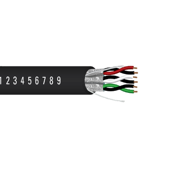 22 AWG 3P Strand BC Individually Shielded Al Mylar CMP Low-Smoke PVC Institutional Mic/Analog Audio Cable