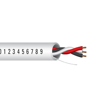 22 AWG 3C Strand Bare Copper Plenum Unshielded Low-Smoke PVC Temperature Control Cable