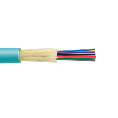 6 Fiber 11 Series Tight Buffered Riser Distribution 900µm Indoor Optic Cable