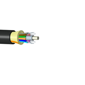 60 Fiber 12 Strand 27 Series Riser Gel Filled Loose Tube Indoor Outdoor Fiber Optic Cable