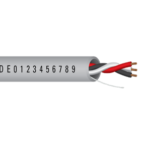 18 AWG 3C Strand Bare Copper Riser Unshielded Low-Smoke PVC Temperature Control Cable