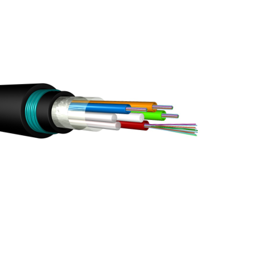 2 Fiber 54 Series Outdoor Central Gel Filled Armor/Singel Jacket Loose Tube Fiber Optic Cable