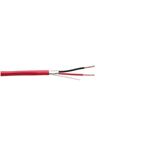 14 AWG 4C Solid Bare Copper Twisted Shielded NY 39 Al Polyester ECTFE 150C 300V Fire Alarm Cable