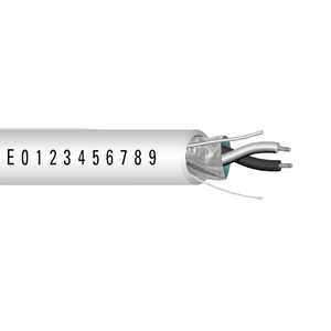 14 AWG 2C Strand Bare Copper Plenum Shielded Al Mylar Low-Smoke PVC Temperature Control Cable