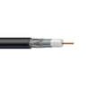 Wavenet RG11RBK2 14 AWG 1C Solid Copper Clad Steel RG11U Shielded CMR 75Ohm Broadband Coaxial Cable