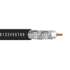 18 AWG 1C Copper Covered Steel RG6/U Plenum 75Ohms Quad Shield Al Braid PVC 60C Coax Cable