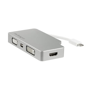 USB C Multiport Video Adapter with HDMI VGA Mini DisplayPort or DVI