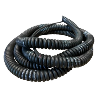 22 AWG 2 Conductor - Shielded Black FR PU Jacket