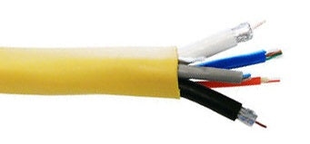 2 CAT 5E 2 RG6 QUAD 2 FIBER COMPOSITE CABLE