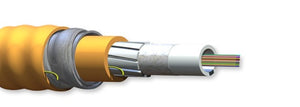 Corning 012TC8-14180-A3 12 Fiber OM3 50&micro;m Plenum Multimode Ribbon Interlocking Armored Cable