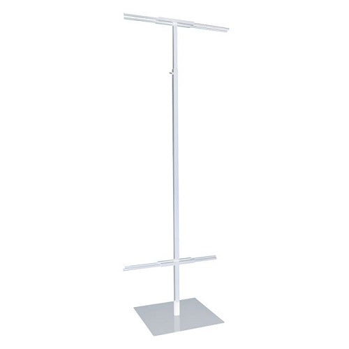 Adjustable Floor Standing Banner Display Econoco DBD96/W