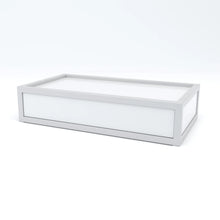 Stackable Display Riser Platforms Medium Riser - Gloss White Finish Econoco DDBRMWHT