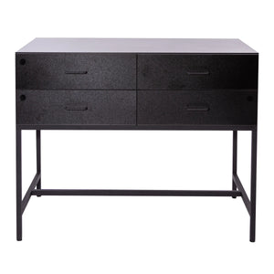 Deluxe Display Storage Cabinet Black Econoco DDKIT2B