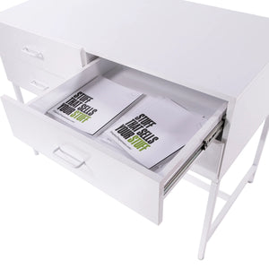 Deluxe Display Storage Cabinet White Econoco DDKIT2W