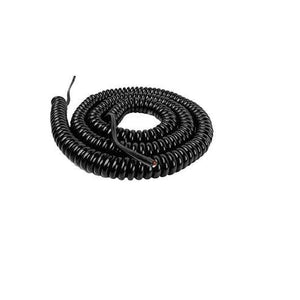 8/3 SEOW UL/CSA, Retractable Coil Cord, 5FT Retracted, 25FT Extended (5' Leads)