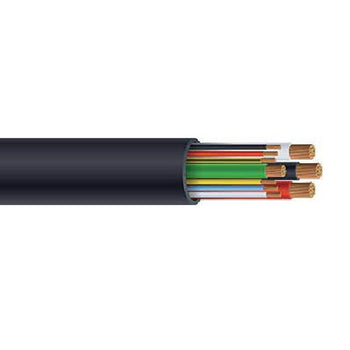 3/3C + 18/6C 8 AWG Ground Type TC/TC-ER-JP Generator Cable Black