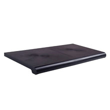13" Depth Duron Plastic Shelving - Black Econoco DA248B (Pack of 4)