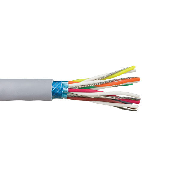 Alpha Wire 78015 26/5 26 AWG 5 Pairs 300V MPPE Insulation Unshielded ECOGEN Cable