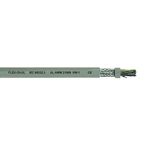 18 AWG 5 Cores 32/32 Stranded FLEX-CH-UL BC SHLD CE/VW-1 Halogen-Free Power And Control Cable 1891805