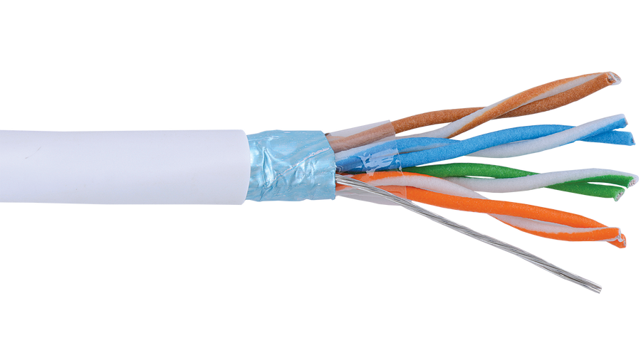 Alpha Wire M4644 22 AWG 20 Conductor Foil Shield SR-PVC Insulation 300V Manhattan Computer Cable