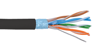 LOW VOLTAGE SHIELDED CAT5E SOLID BARE ANNEALED COPPER HIGH PERFORMANCE DATA CABLE