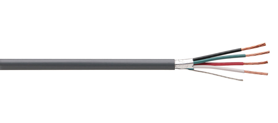 Alpha Wire M33902 10 AWG 2 Conductor 600V Foil PVC/NYLON Insulation Control Manhattan Electrical Cable