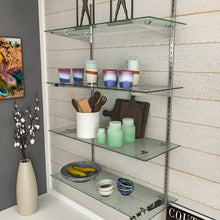 14"W x 24"L Tempered Glass Shelves Econoco SHGL1424 (Pack Of 5)