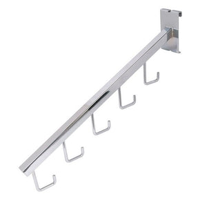 5-Hook Square Tubing Waterfall For Grid Panel Econoco GW/5H (Pack of 5)