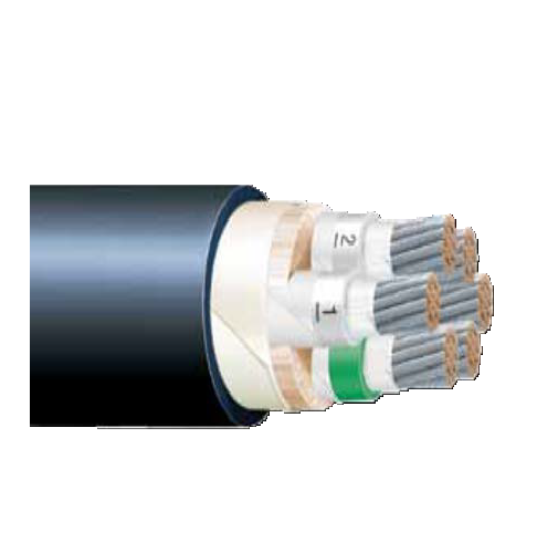 3 x 50 mm² TRDFC-S Single Sheath 0.6/1KV Flexible Power And Control Round Festoon Cable