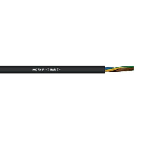 14 AWG 4 Cores H07RN-F BC Rubber/Neoprene Heavy-Duty Flexible Cable 4101404