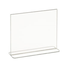 Acrylic Bottom Load Sign Holders For Counter Tops Econoco HP/CT57H (Pack of 5)