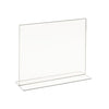 Acrylic Bottom Load Sign Holders For Counter Tops Econoco HP/CT811H