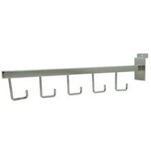 5-Hook Square Tubing Faceout for Slatwall Econoco HW/5H