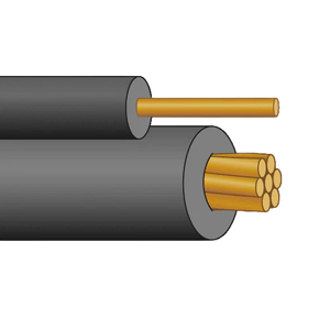 2 AWG 7 Stranded Single Copper Conductor Transformer Riser 35KV Mining And Industrial Wire