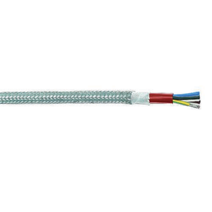 16 AWG 7 Cores SiHF-GLP TC Overall Steel Braid High And Low Temperature Silicone Cable 6111607