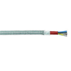 17 AWG 3 Cores SiHF-GLP TC Overall Steel Braid High And Low Temperature Silicone Cable 6111703